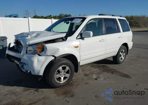 2006 Honda Pilot Ex-L z USA, uszkodzony, nr VIN 2HKYF18666H540190